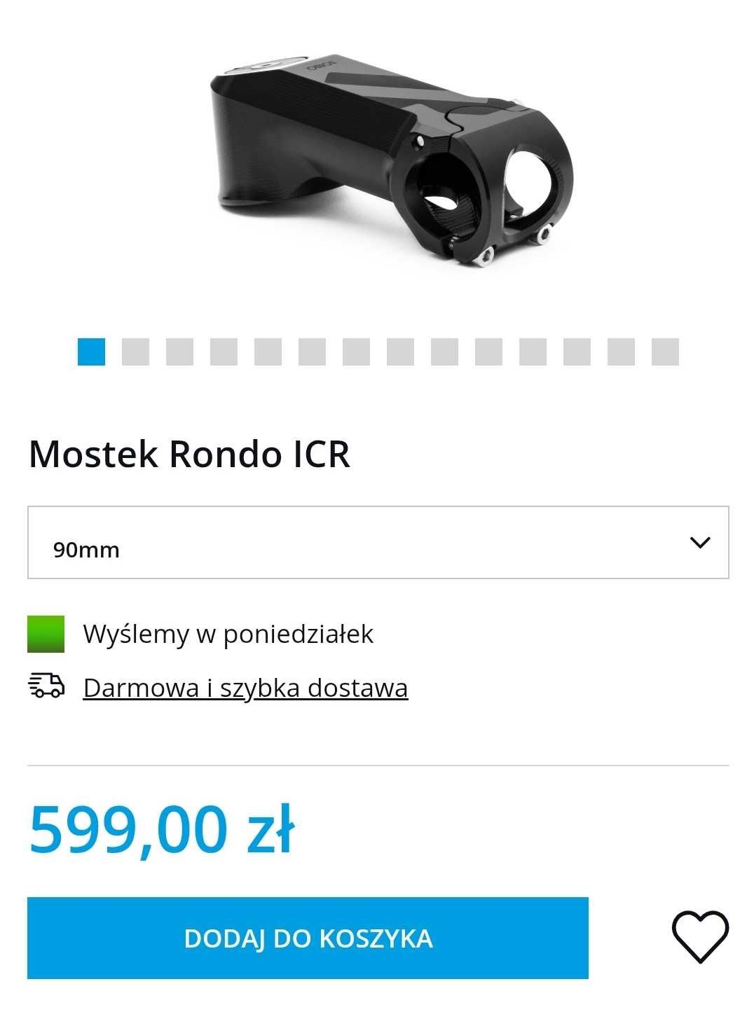 NOWY mostek Rondo RUUT ICR gravel