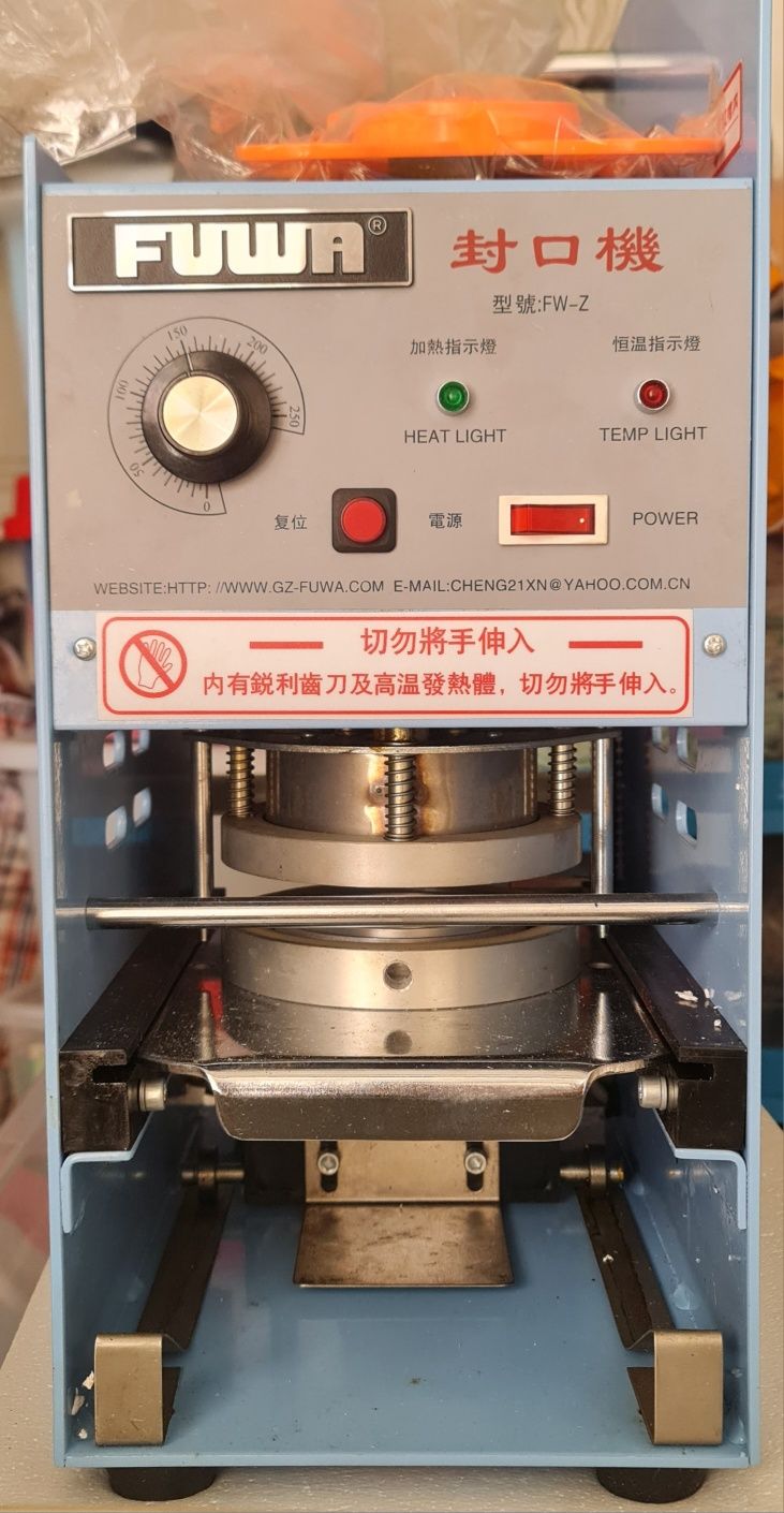 Bubble tea - Máquina de selar copos