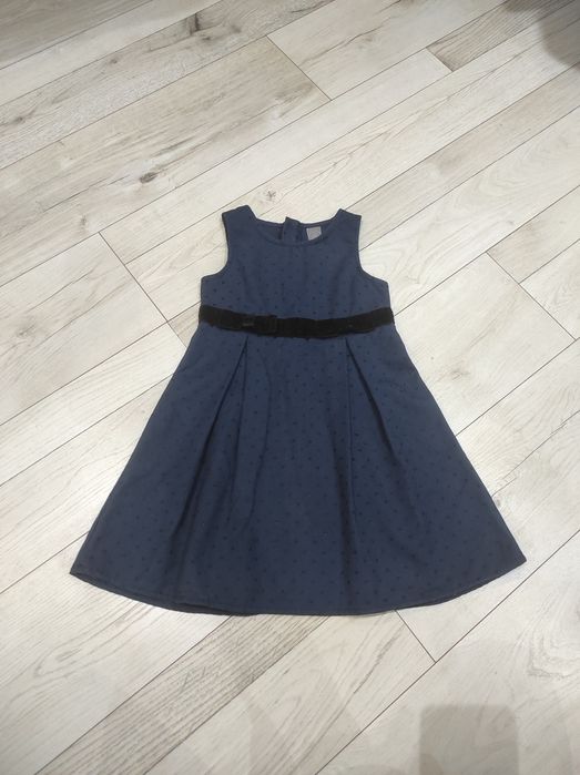 Elegancka granatowa sukienka Little Kids