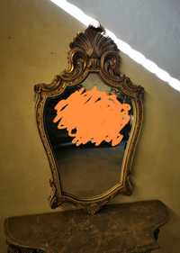 Oportunidade Espelho e Mesa antiguidade