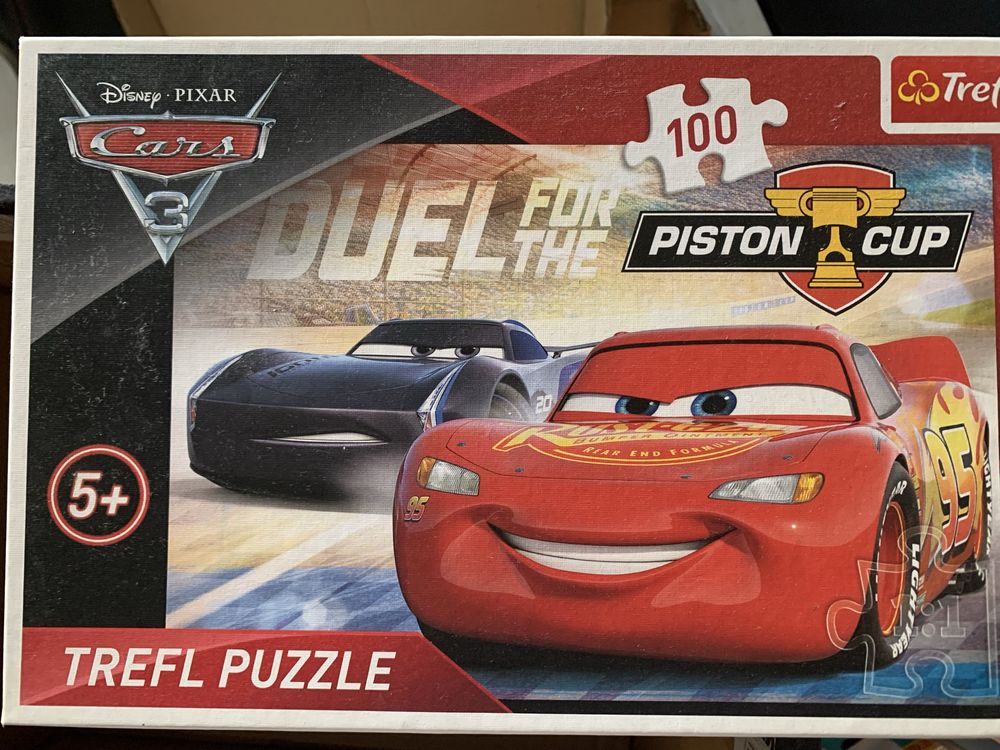 Puzzle Auta / Cars, Pixar, 100 elementow