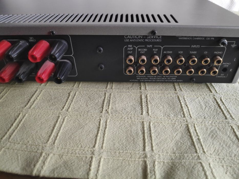 high end Arcam amplificador excelente qualidade de som