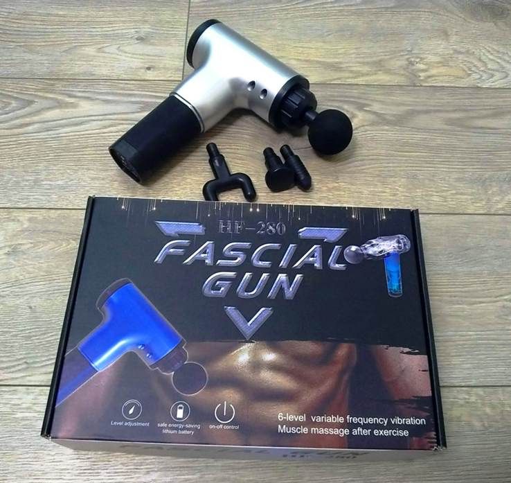 Fascial Gun HF-280 Перкуссионный Массажёр для тела и мышц спортивный