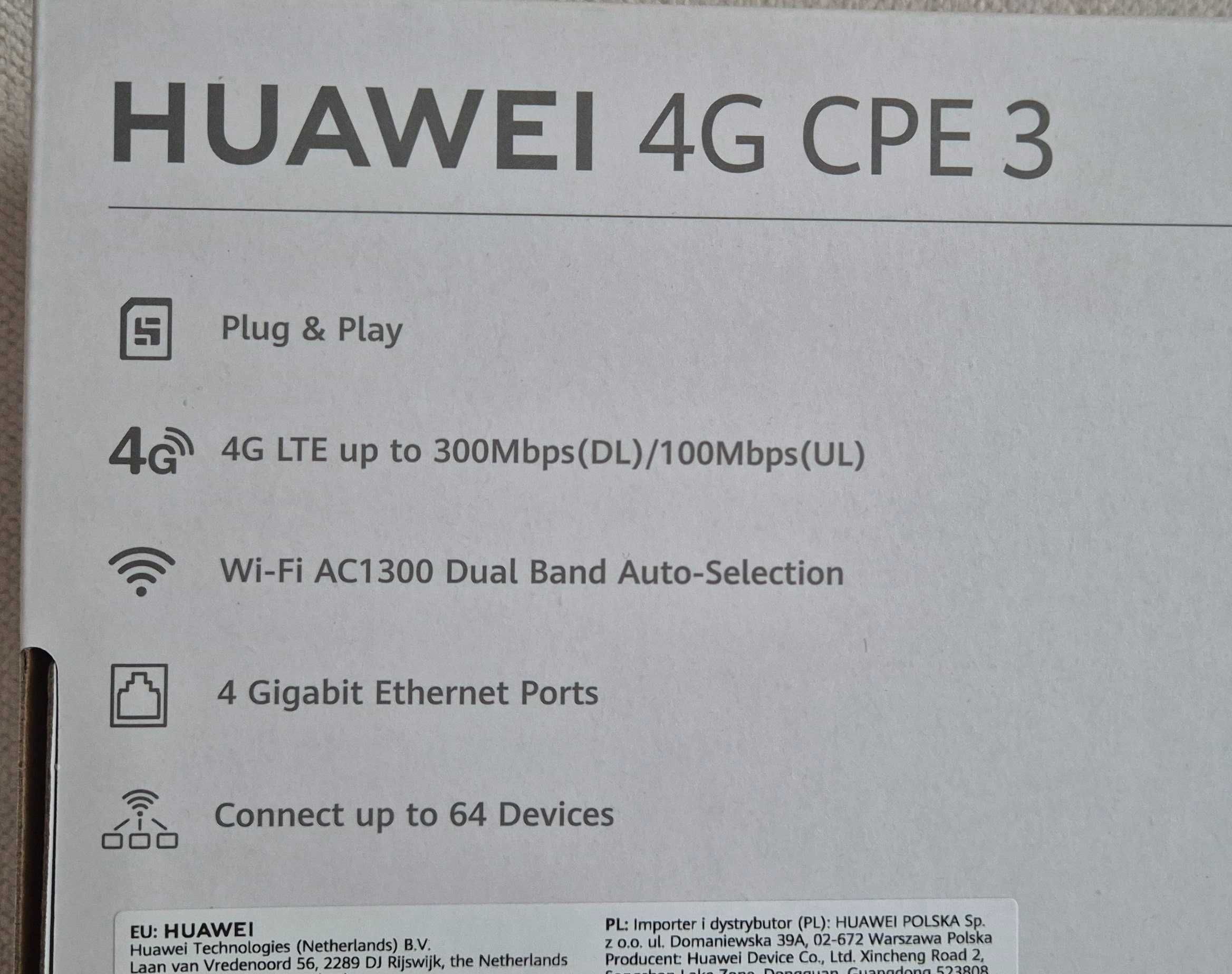 Router Huawei 4G CPE 3 (B535-232a)