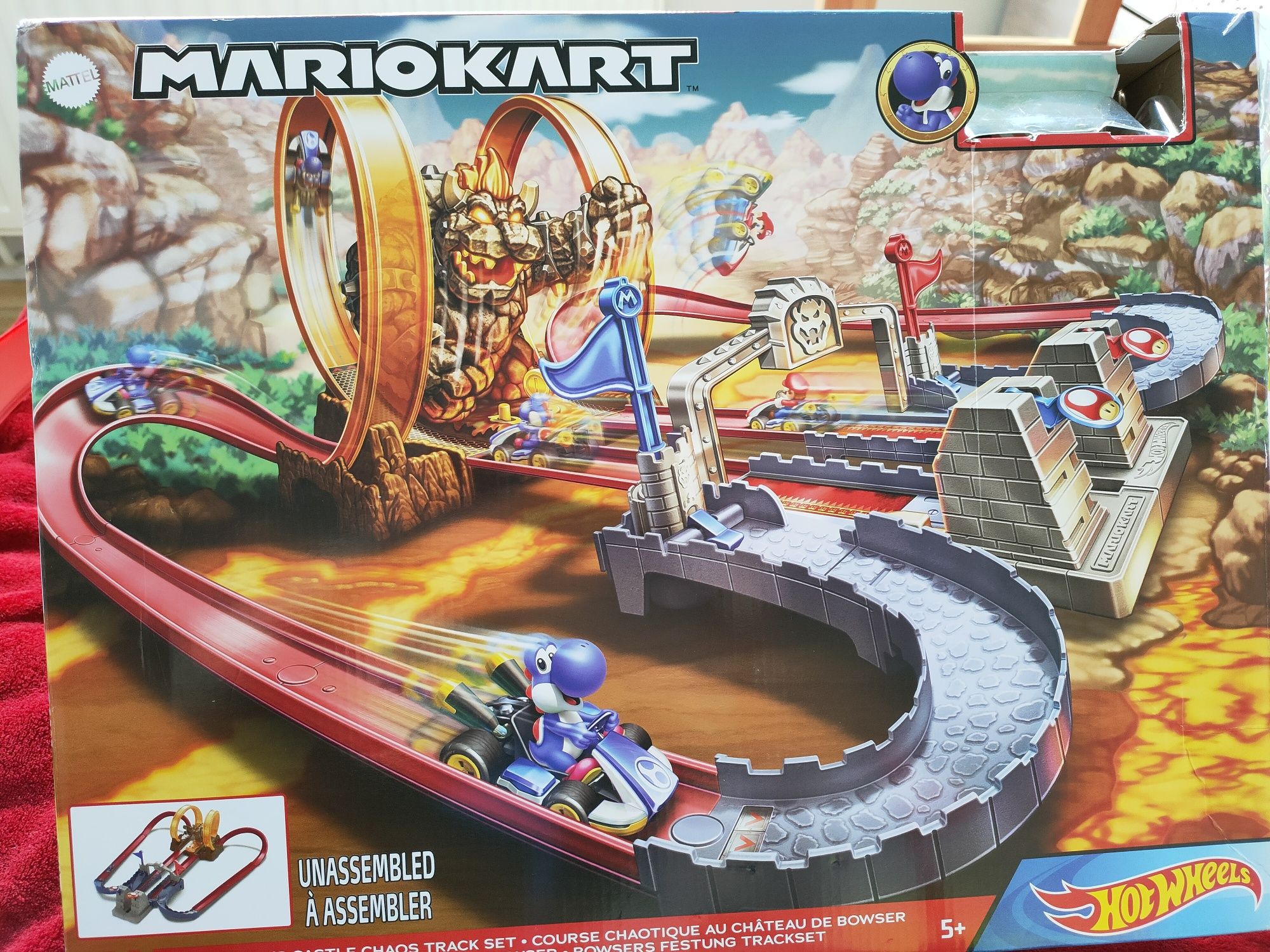 Hot Wheels Mario Kart Bowser's Fortress