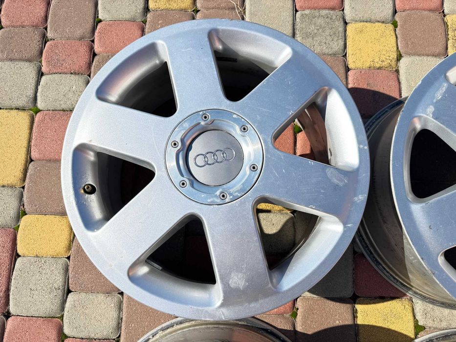 Тітанові діски Ronal 5*100 R17 VW Golf 4-Skoda rapid-faBia-Audi 3