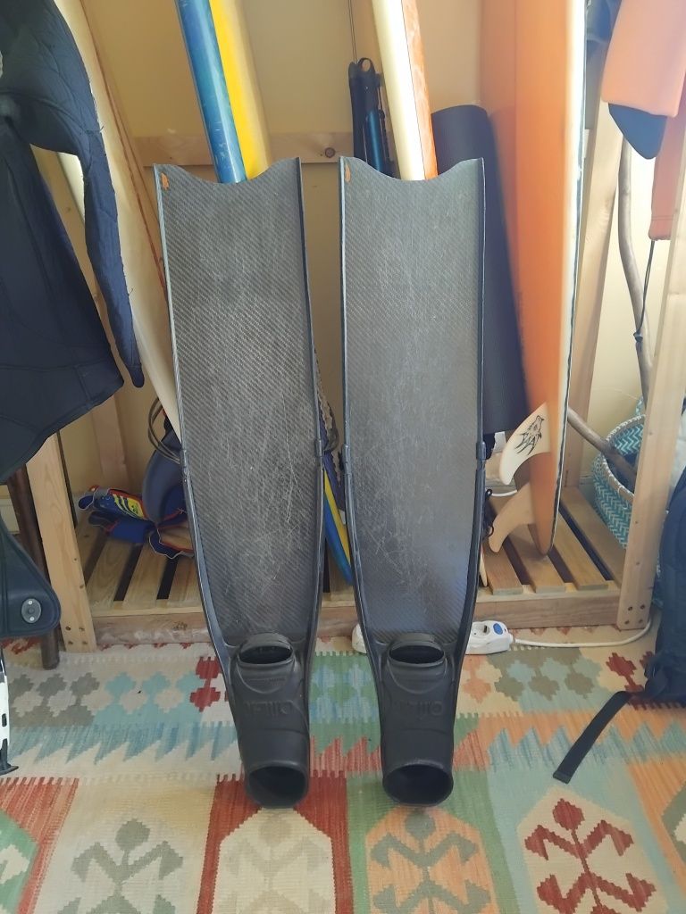Barbatanas de carbono apneia