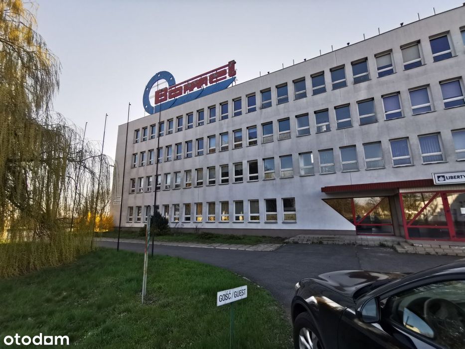 Działka przemysłowo-magazynowa z biurowcem