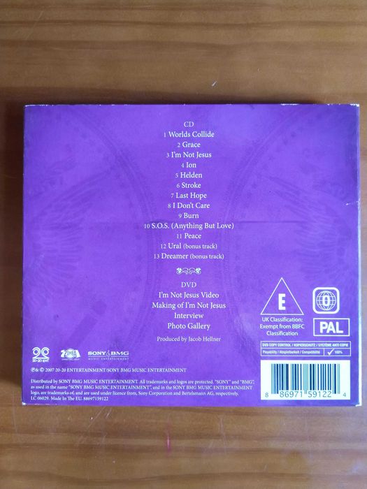 Apocalyptica - Worlds Collide CD + DVD 2 em 1