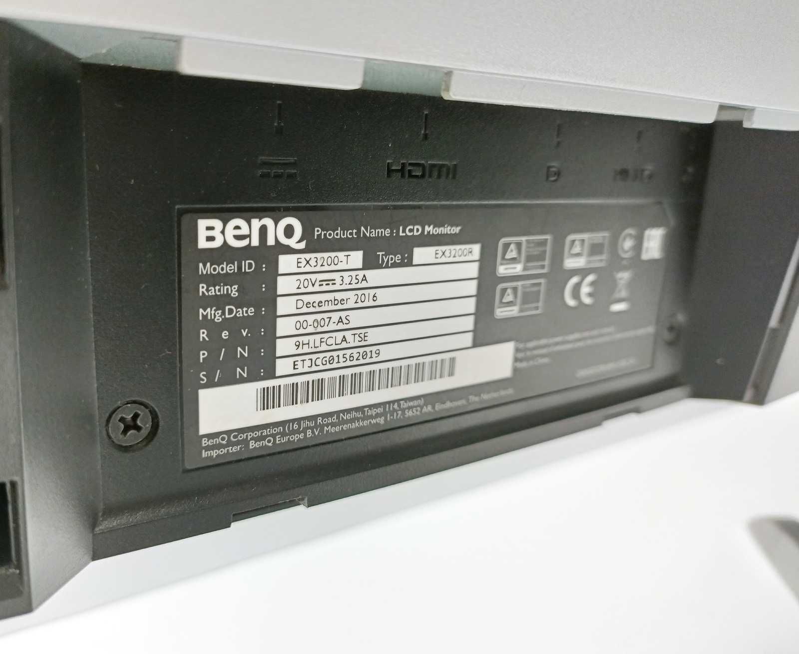 Monitor BENQ EX3200R Curved Zakrzywiony