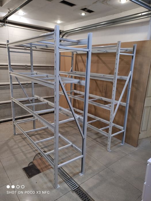 Стелаж складський, полиці. Розбірний. Для складу, будинку,дачі, офісу