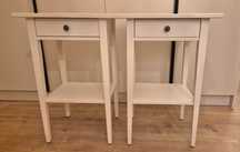 2 stoliki nocne hemnes ikea 150 zł szt