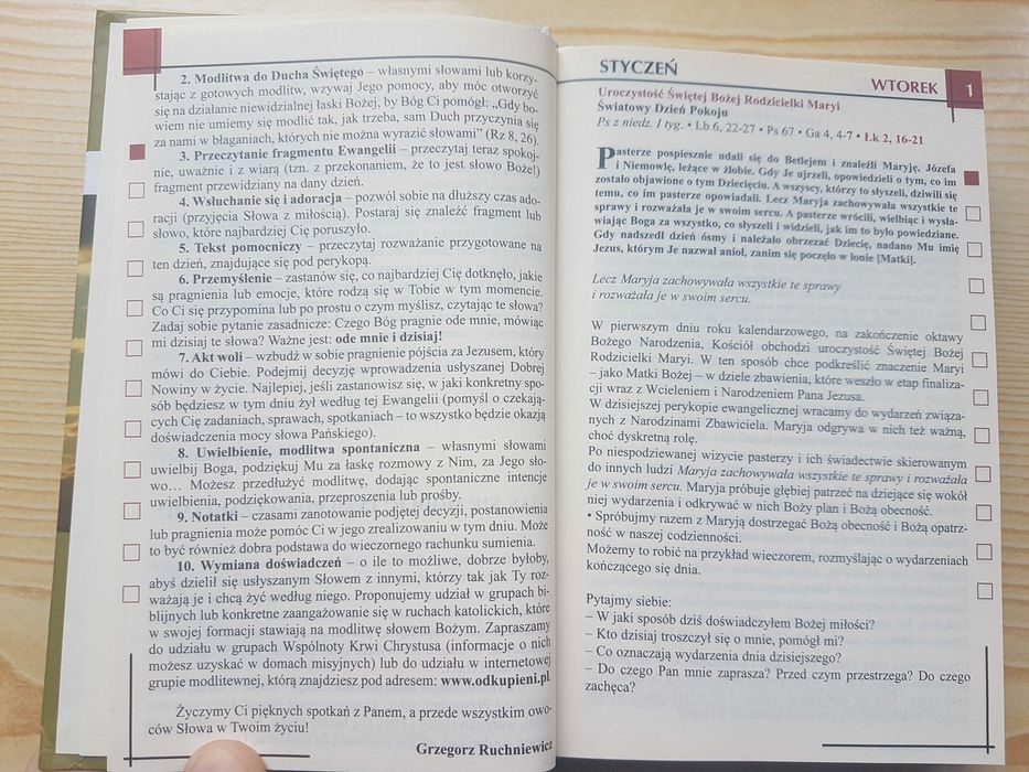 "Żyć Ewangelią. Codzienna Ewangelia z rozważaniami 2013" - NOWA!