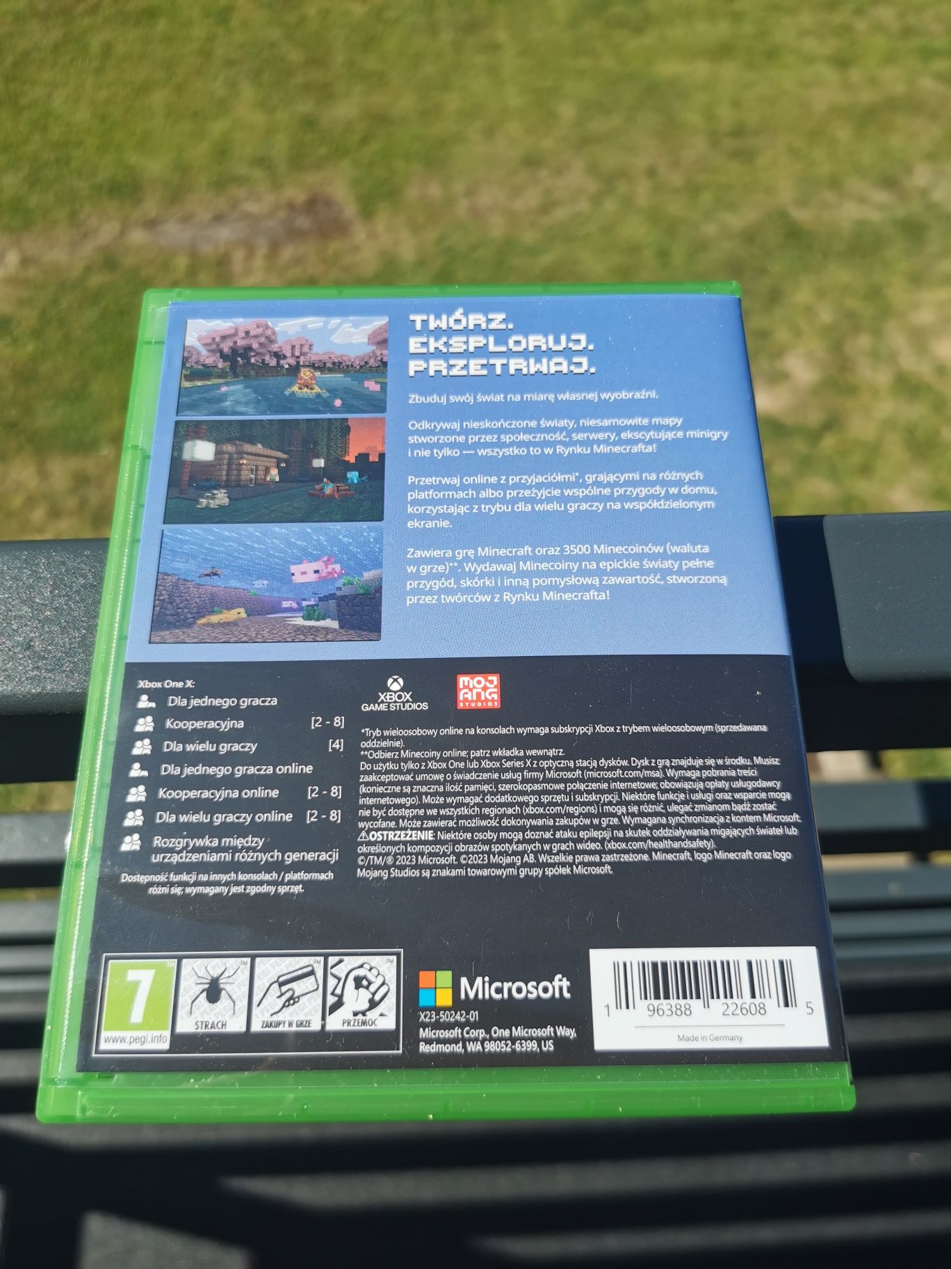 minecraft bedrock edition na Xbox series X oraz Xbox One