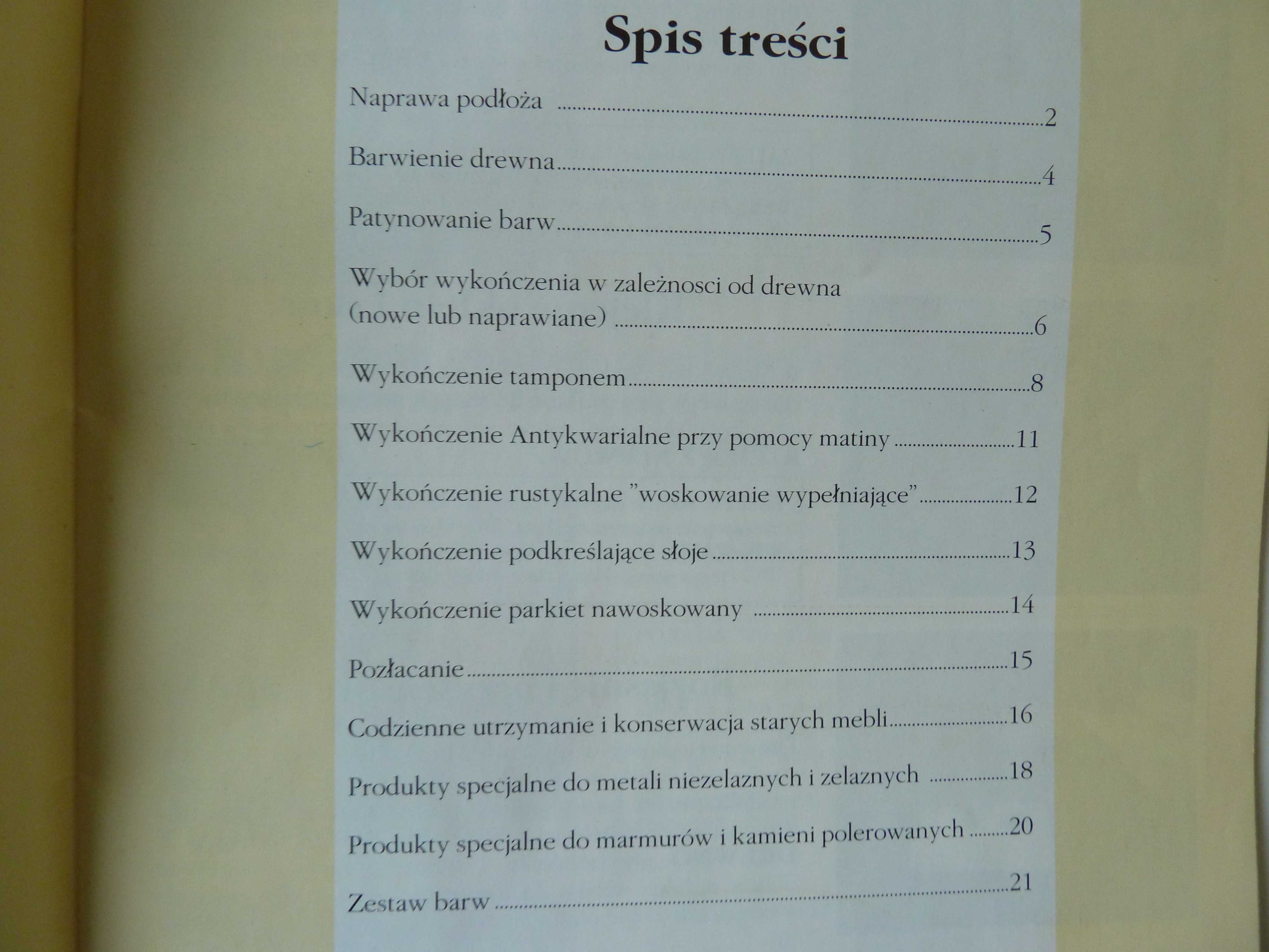 Odnawiania wykończenia i utrzymania mebli przedmiotów antycznych