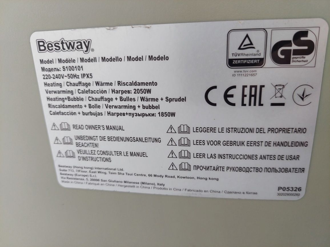 Pompa do basenu Bestway Lay Z Spa Palm Springs