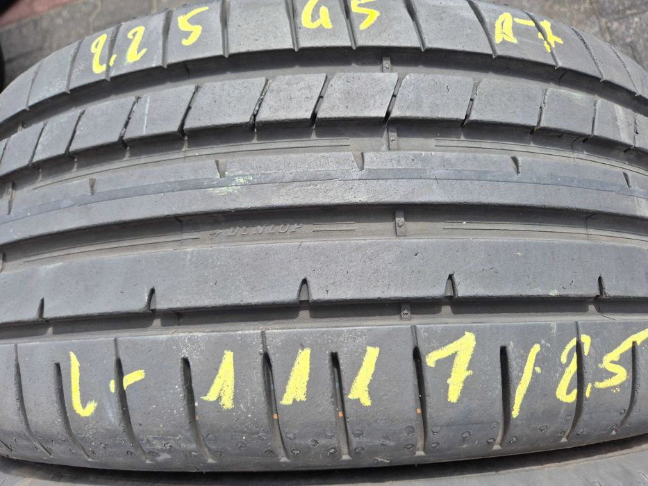225/45r17 91Y (L1117/25)08 2szt 6,5mm 23r Sp Sport Maxx RT2 DUNLOP