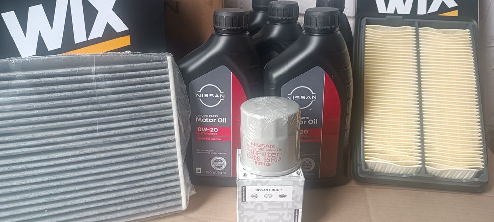 Набір для ТО (масло +фільтри) Nissan Rogue Sport