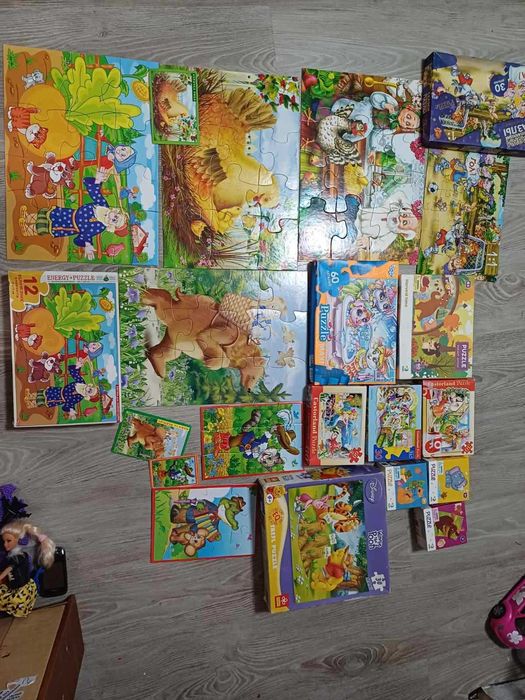 Trefl пазлы. Do-do, эрудит, castorland. Новые и бу