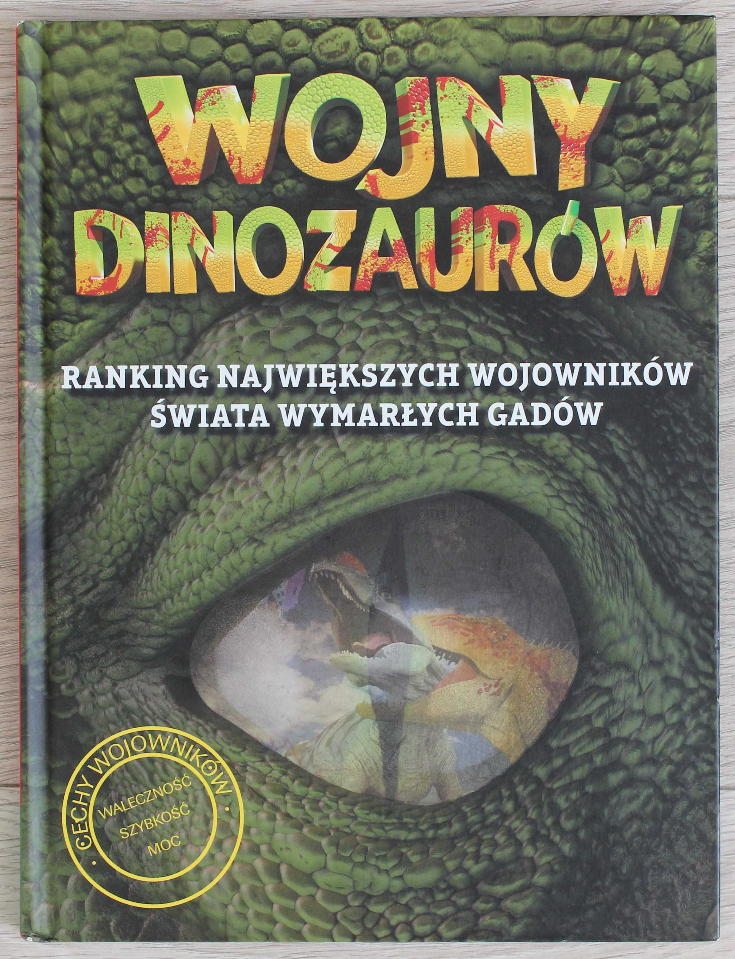 Wojny dinozaurów, Phil Manning ranking największych wojowników książka