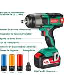 Aparafusadora de impacto 18V 350nm