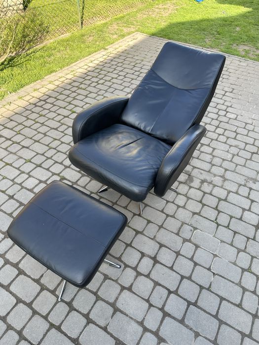 Крісло реклайнер (0046) шкіряне крісло офісне