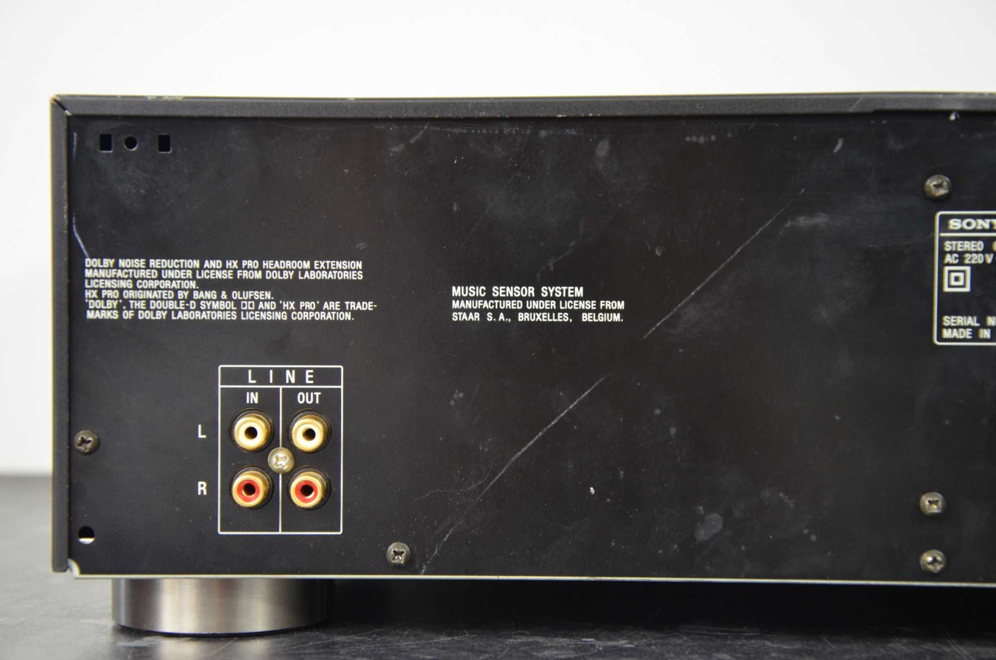 Magnetofon kasetowy Sony TC-K750ES czarny Oryginał Okazja