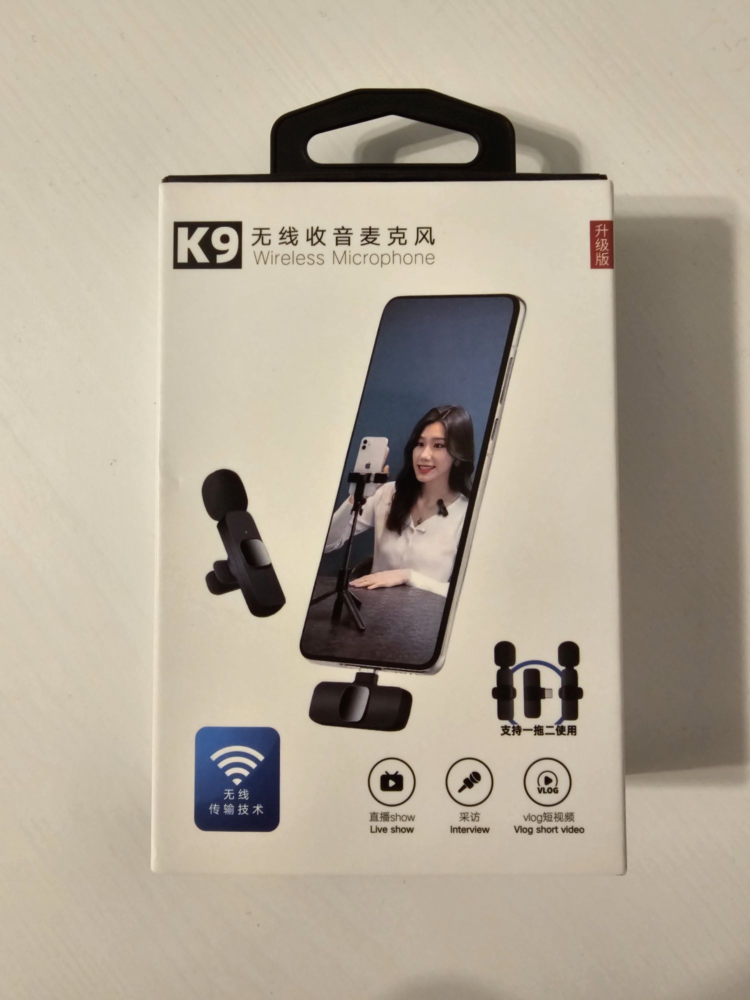 Mikrofon bezprzewodowy K9 USB C