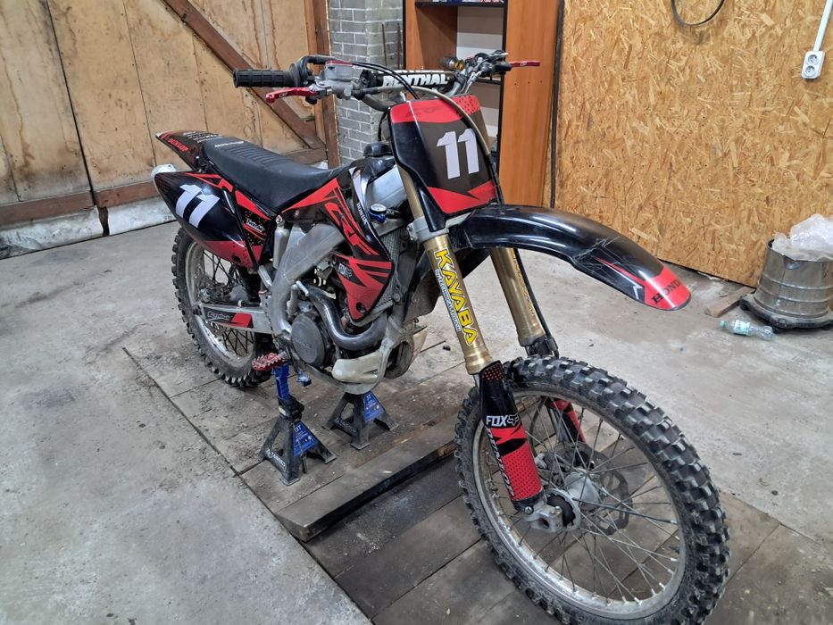 Honda  crf  450  Zadbana