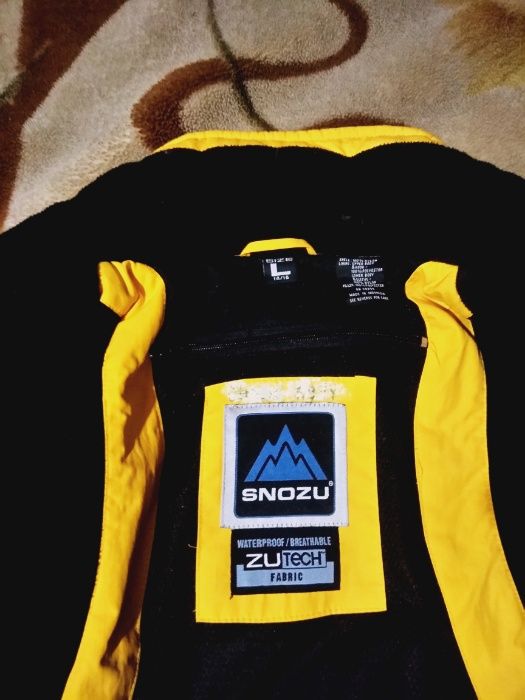 лыжная курточка SNOZU-zv tech waterproof в идеальном состоянии