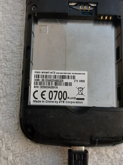 Meo Smart A12 Telémovel para Peças ou Aproveitamento peças