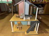 Drewniany domek.