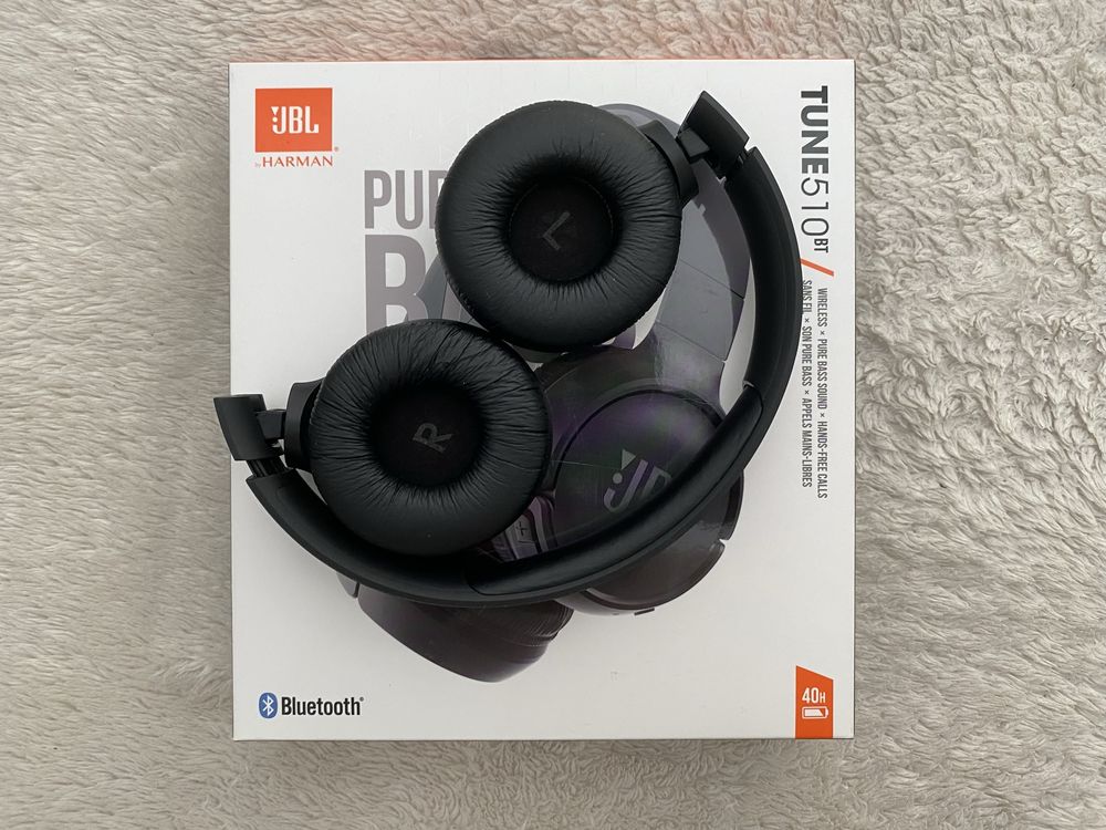Навушники JBL Tune 510BT black