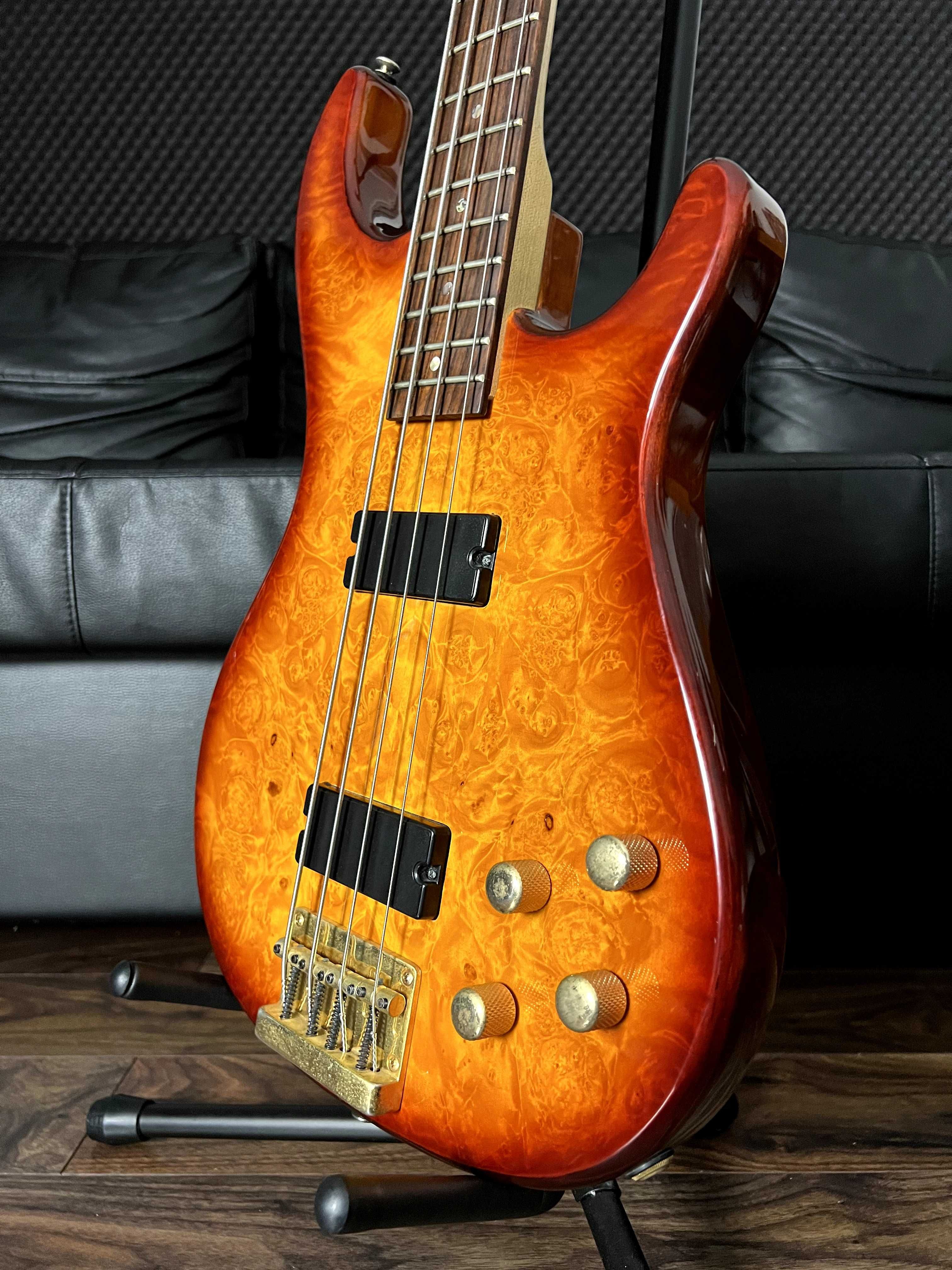 Dean Jeff Berlin Player Signature Bass Mid-2010 - Trans Braziliaburst