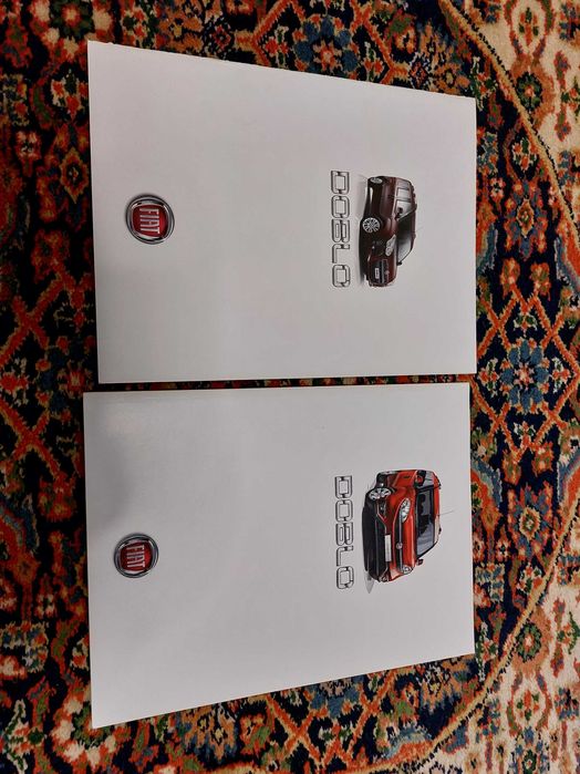 Fiat Doblo prospekty ZESTAW prospekt