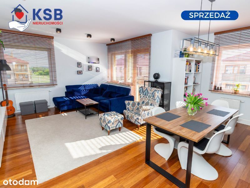 Apartament z 2 tarasami ul. Pogodna - 90,45m2