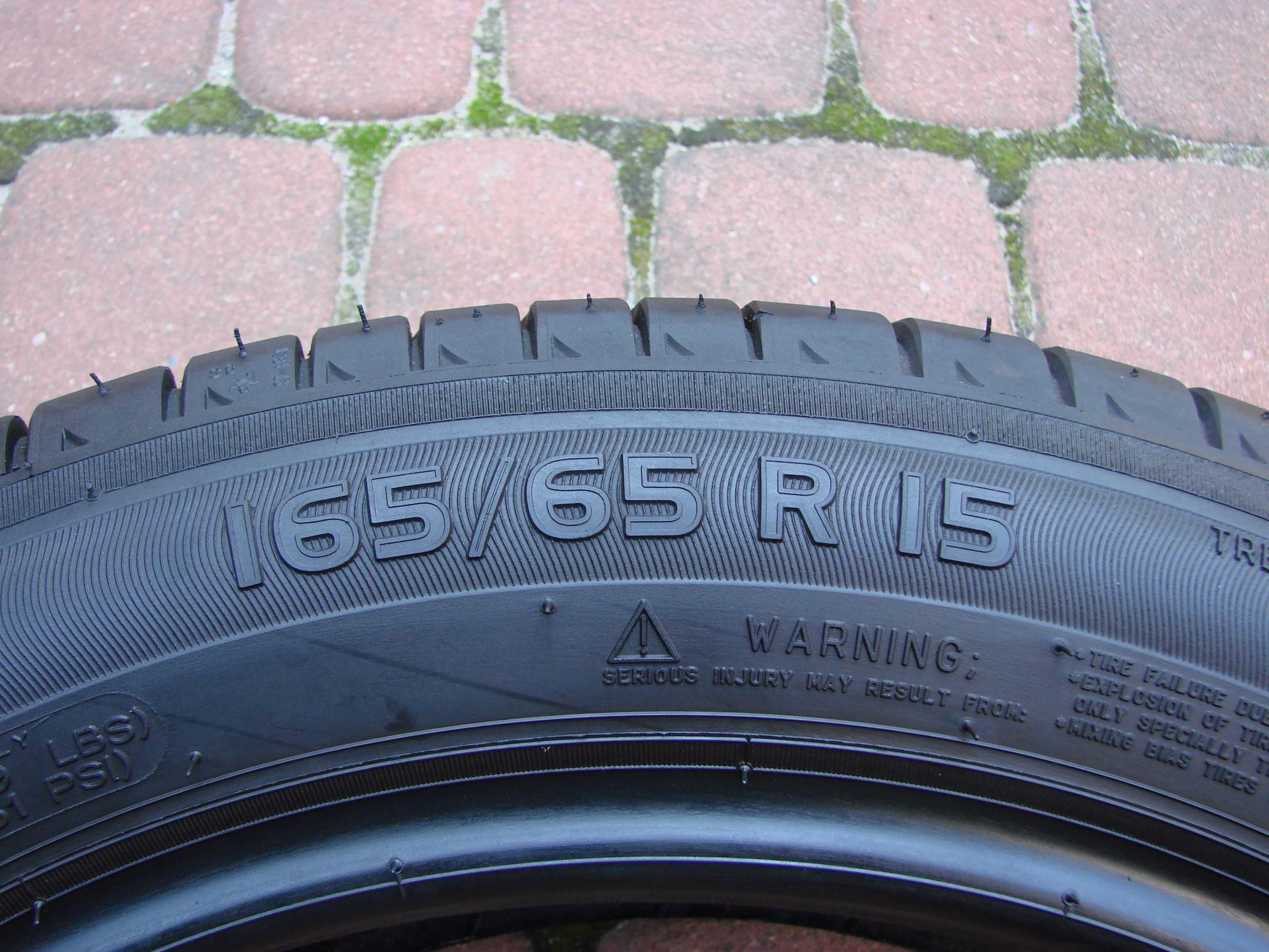 4x Opony letnie  MICHELIN 165/65R15.. POLECAM.