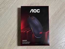 Нова ігрова мишка AOC GM500 RGB на механічних свічах OMRON