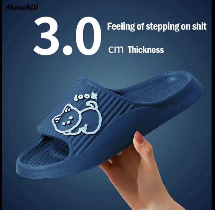 Шльопанці жіночі з піни на товстій підошві eva .