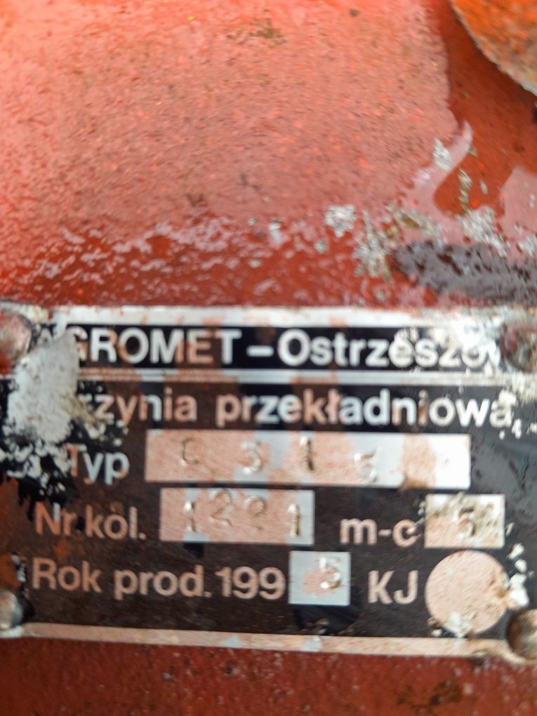 Sprzedam przekładnie