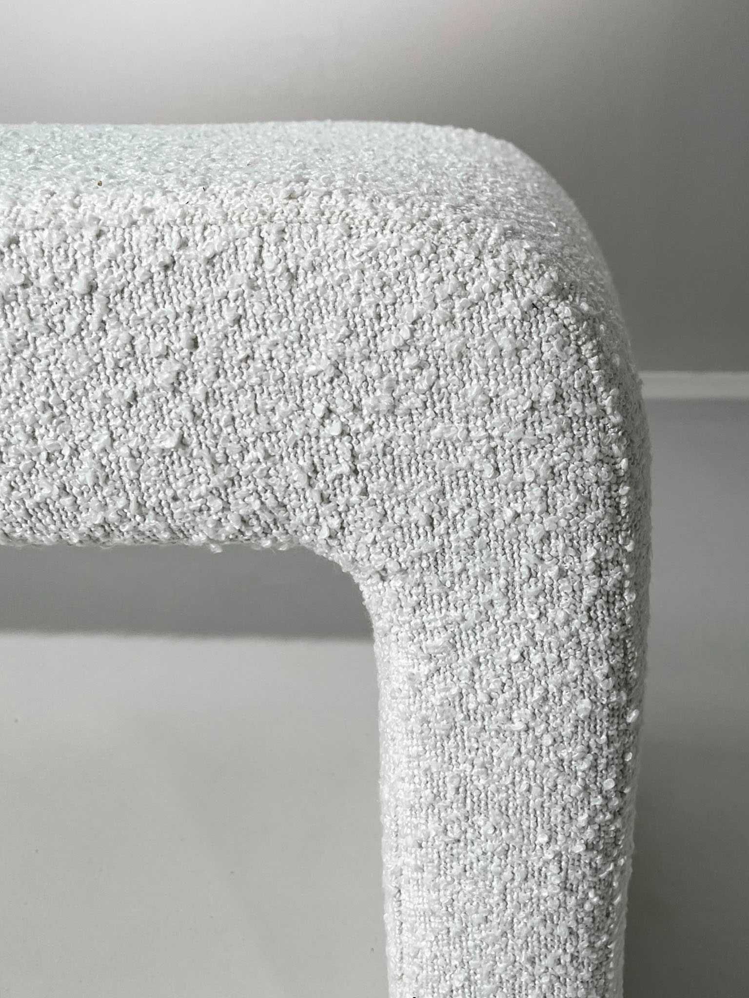 Pufa/Ławka Tapicerowana CLOUDE boucle 100x40 HIT  C PERSONALIZACJA