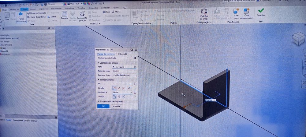 Desenhador técnico inventor e autocad