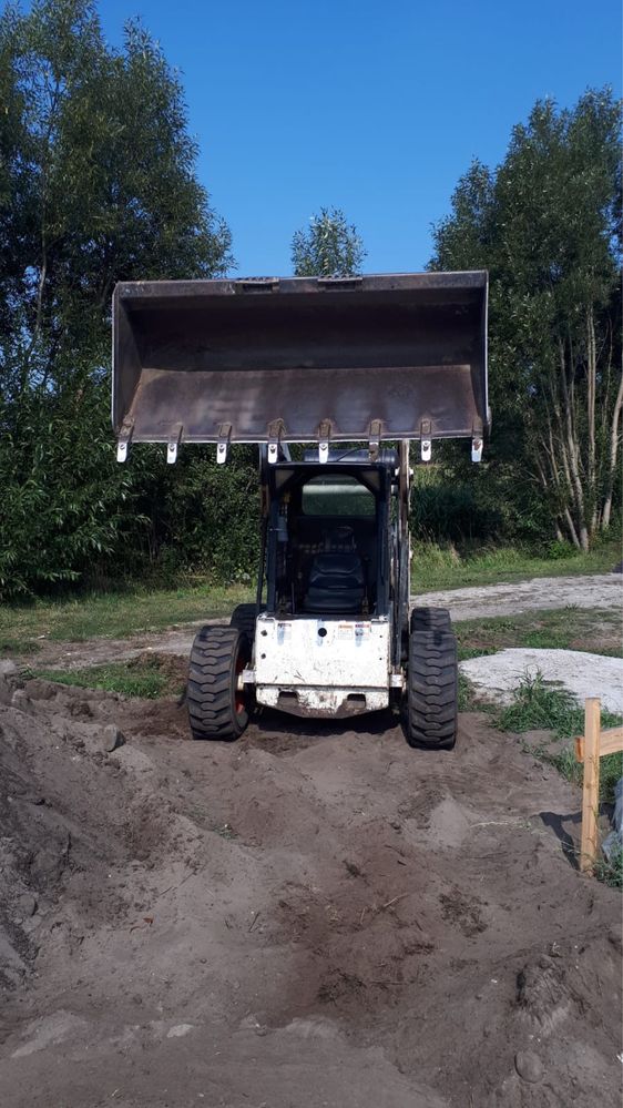 Wynajmę miniładowarka bobcat s300, manitou, minikoparka, ładowarka