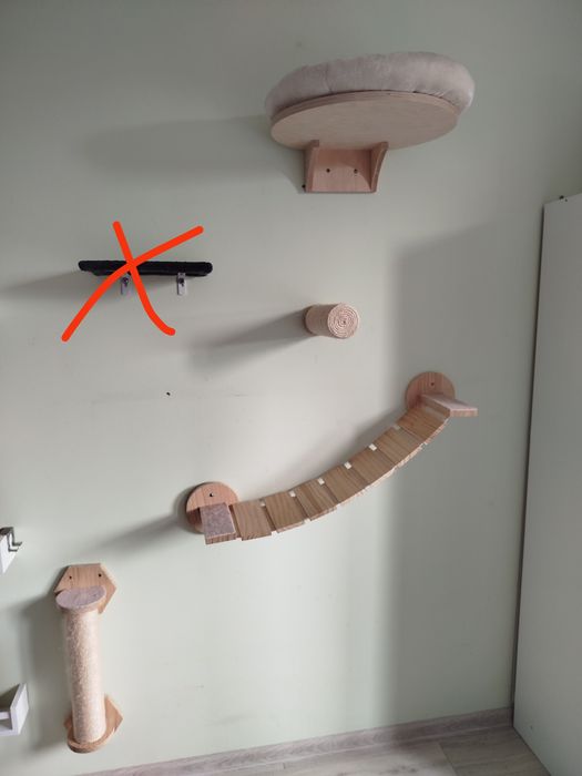 Drapak, kocie półki, kociostrada Natural Paradise