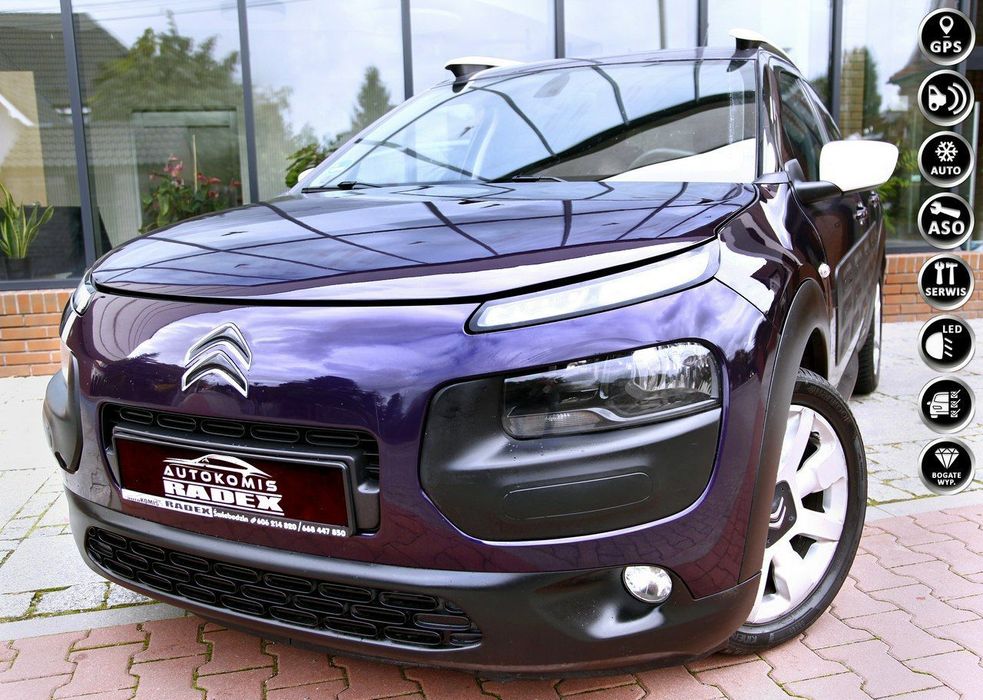 Citroën C4 Cactus Navi|Kamera Cofania|Klimatronic|Parktronic|Oryg.Km|Bezwyp|GWARANCJA