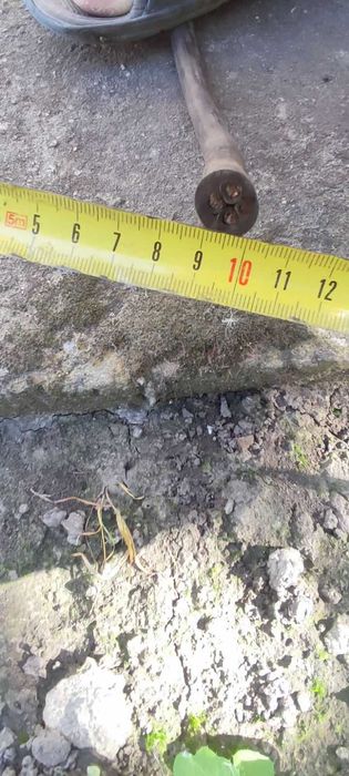 Кабель силовий 4 жили, мідь