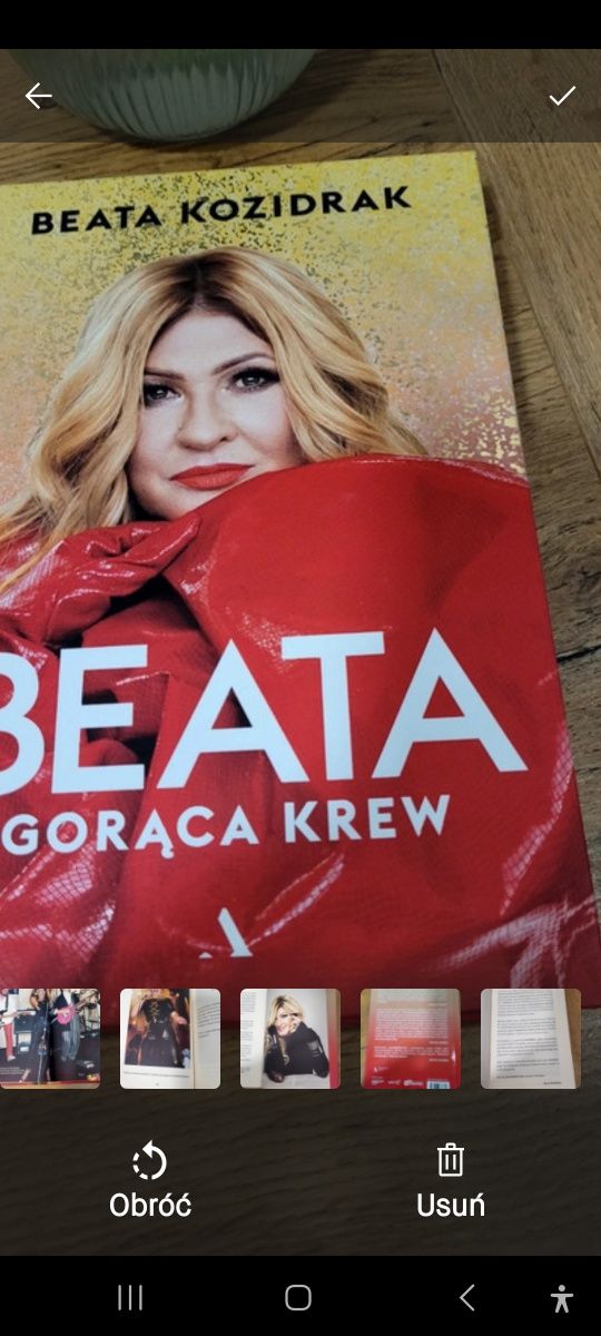 autobiograficzna książka piosenkarki Beaty Kozidrak, która sama opowia