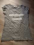 T-shirt koszulka z nadrukiem (XS) Cropp