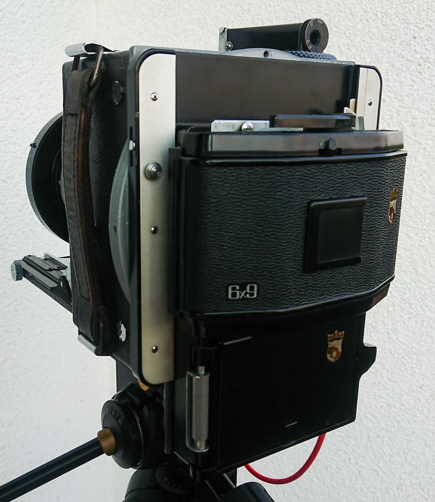 GRAFLEX Speed Graphic wielki format + 6x9 + Aero Ektar 2,5/178