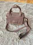 Bigger Pocket Croco II Taupe + Date Suede / Zuzia Górska